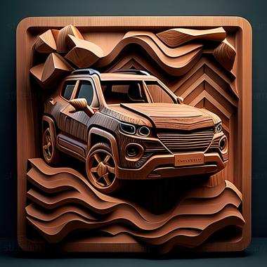 3D модель Chevrolet Tracker (STL)